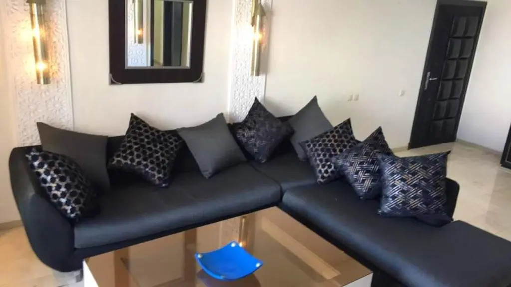 2 bedrooms appartement with sea view shared pool and balcony at Agadir
