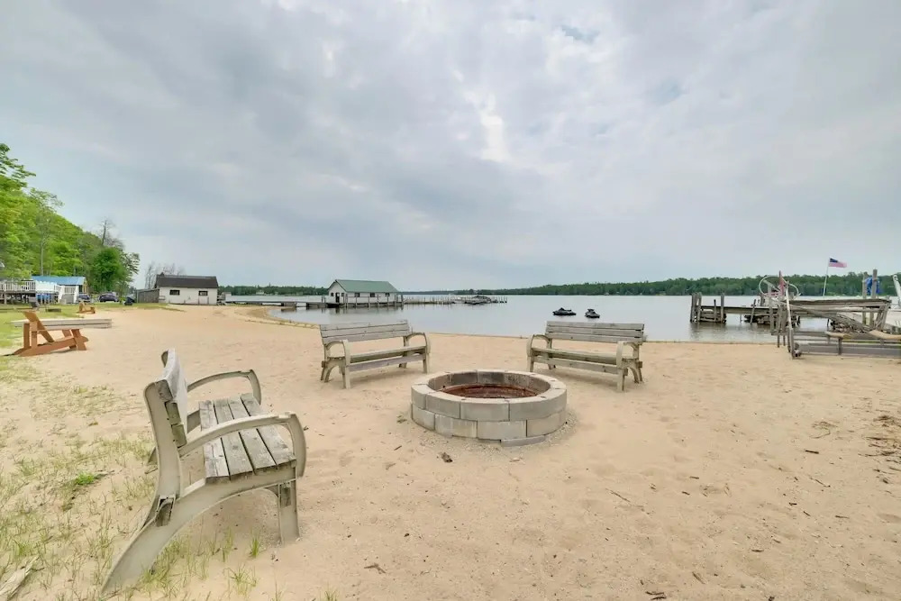 Lake Huron Beachfront Cabin w/ Free Boat Rentals