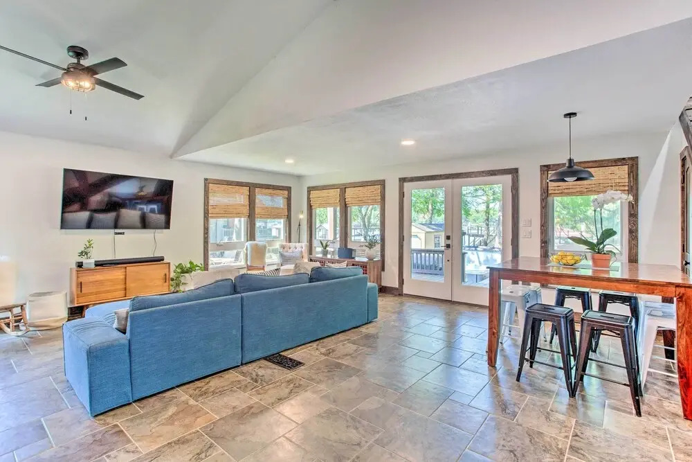 Tool Waterfront Home w/ Hot Tub & Fire Pit!