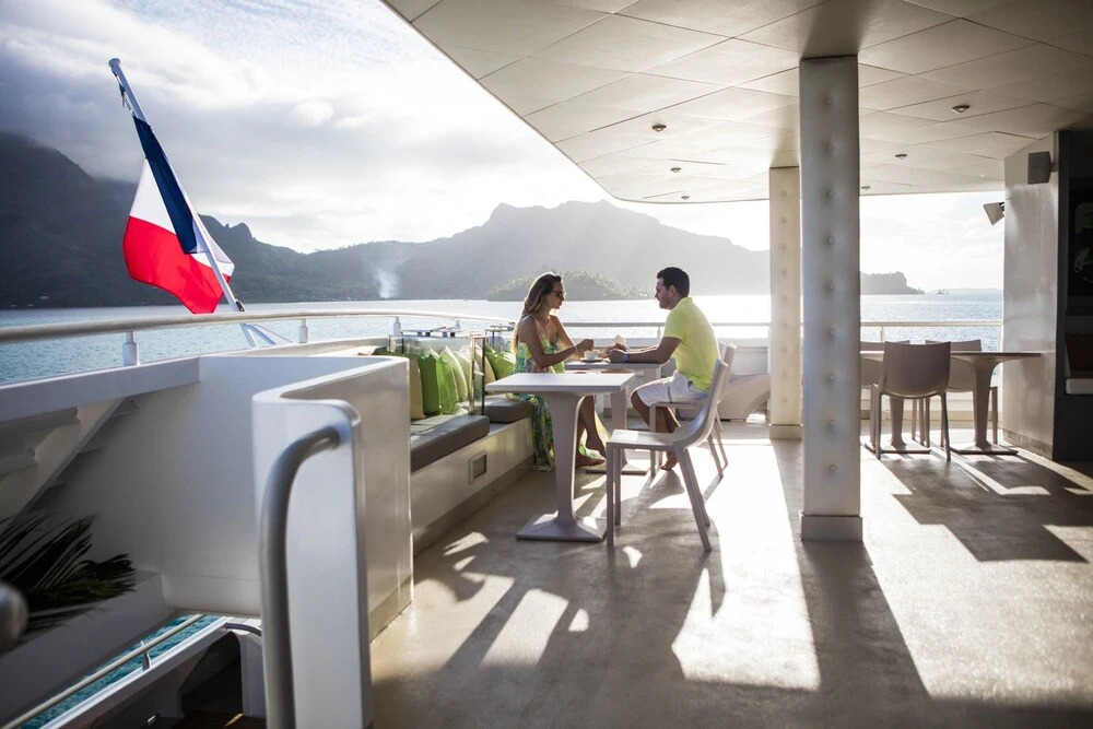 Haumana Cruises - Bora-Bora to Taha'a (Monday to Thursday)