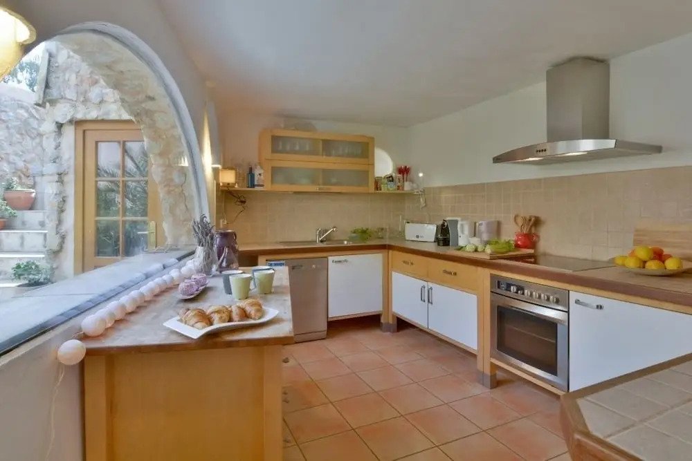 Mallorca traditional stone village house