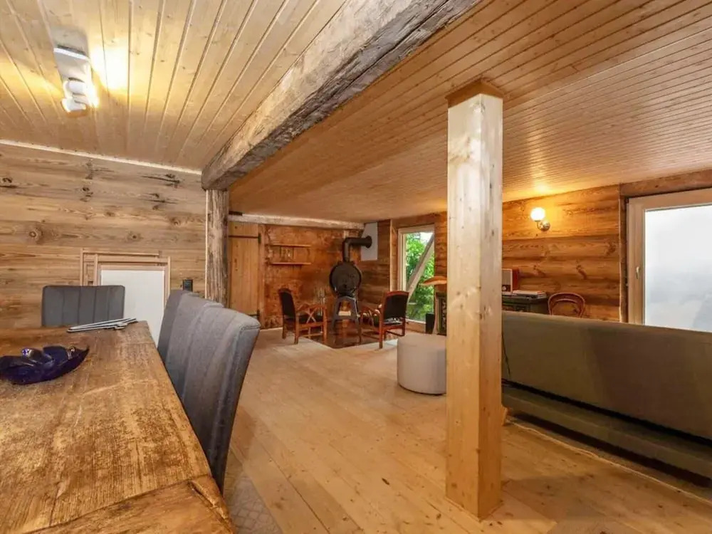 Chalet in Rossiniere With Sauna and Mountain Views