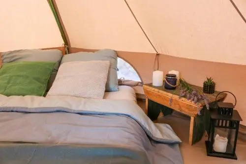 Camp Dvor bell tent accommodation