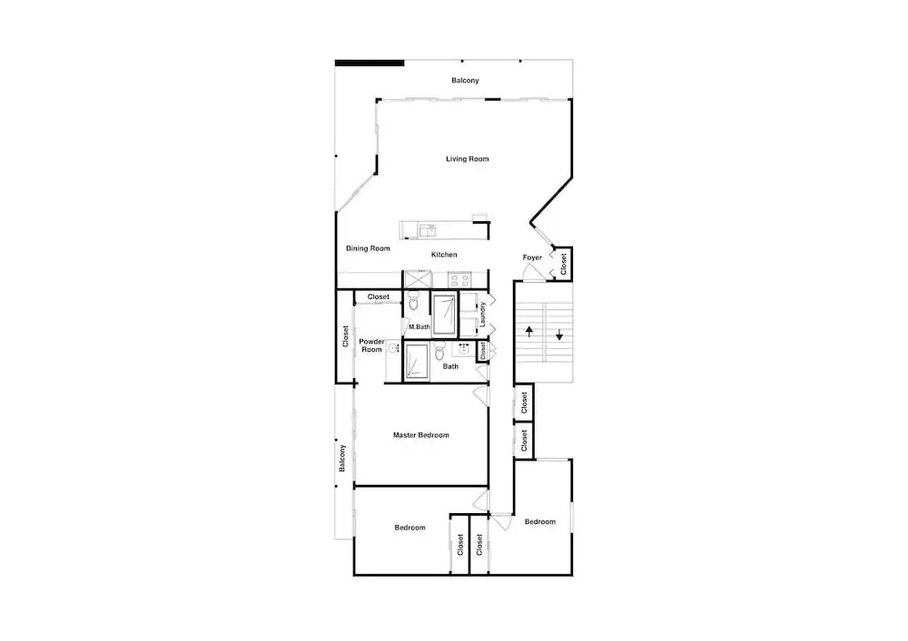 New Listing! Beachfront Gem W/ Wraparound Balcony 3 Bedroom Townhouse