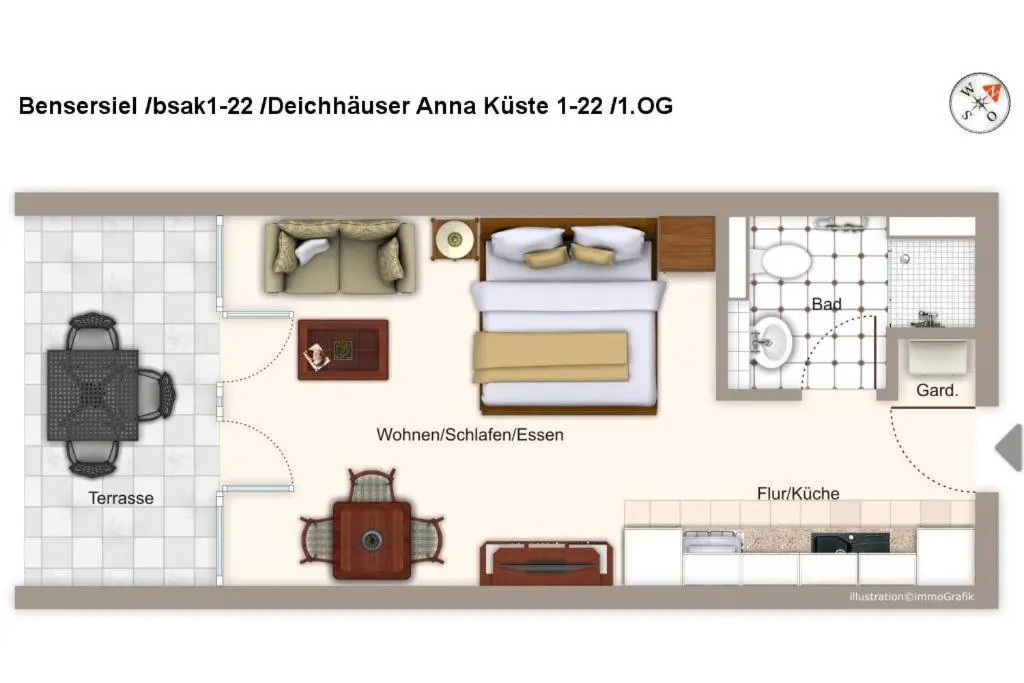 Deichhäuser Anna Küste Deichhäuser Anna Küste 1-22