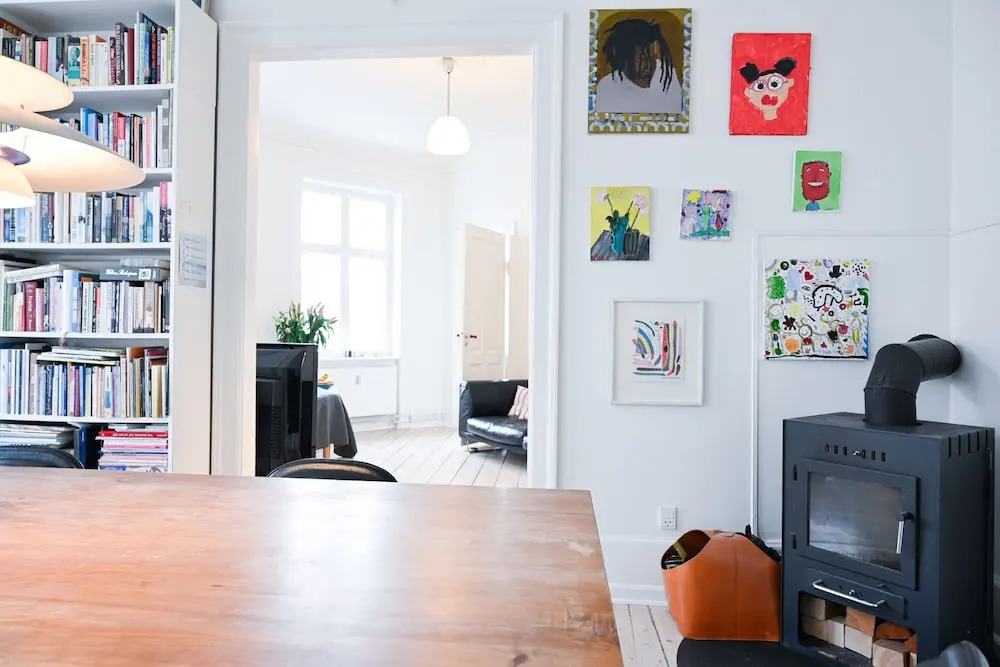 Beautiful 2-Bedroom Apartment with Designers Furniture in Downtown Copenhagen