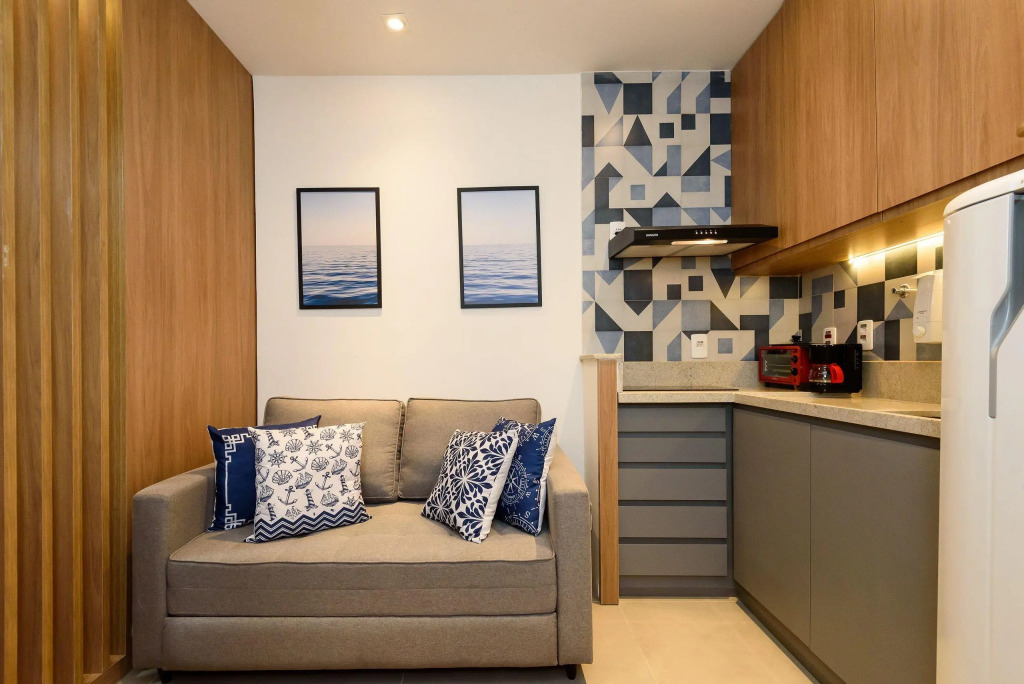 Apartamento Decorado A 550m Da Praia | Sf 228/329