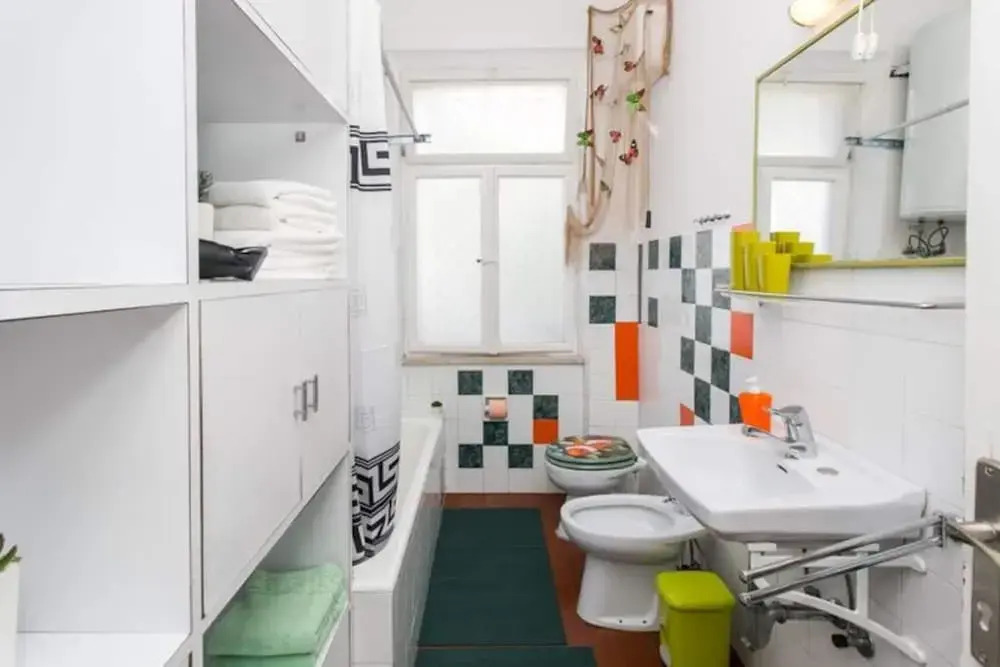 Apartment Blue & Green - Two-bedroom Apartment With Terrace and Garden View