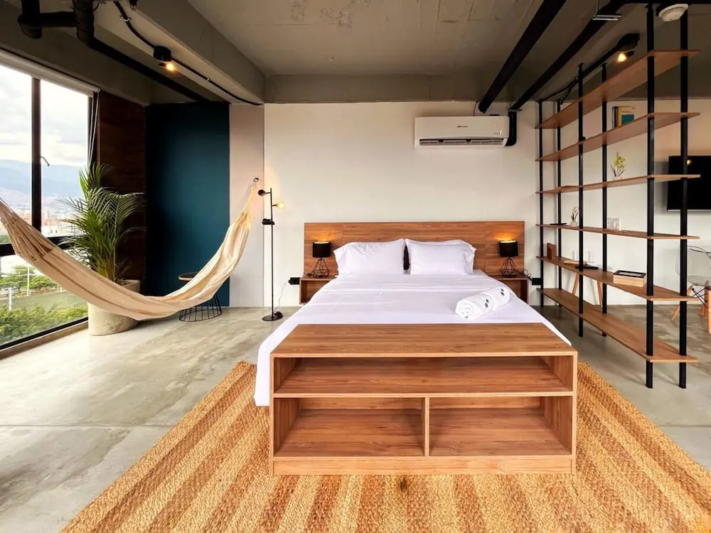 Trendy Loft With Balcony in Laureles