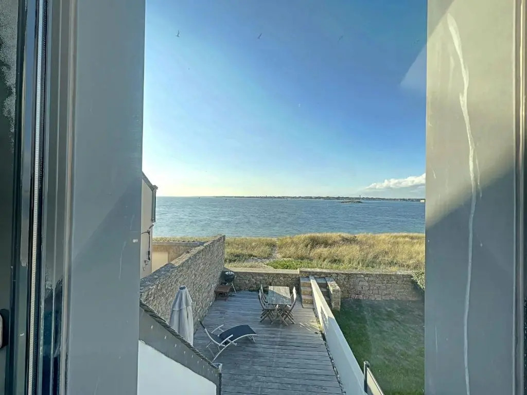 Maisonnette avec accès plage direct, 4/5 couchages, wifi - Gâvres - FR-1-349-117