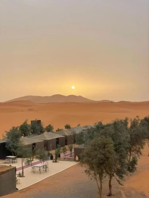 Typical Merzouga Camp