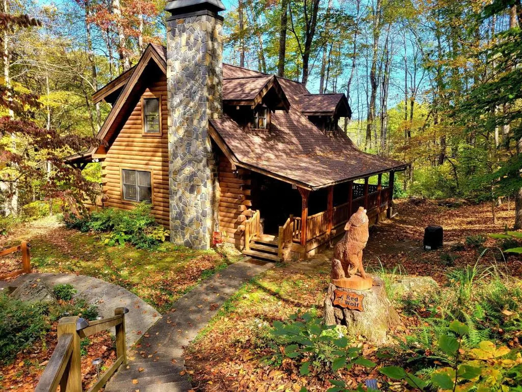 Red Wolf Cabin in Maggie Valley