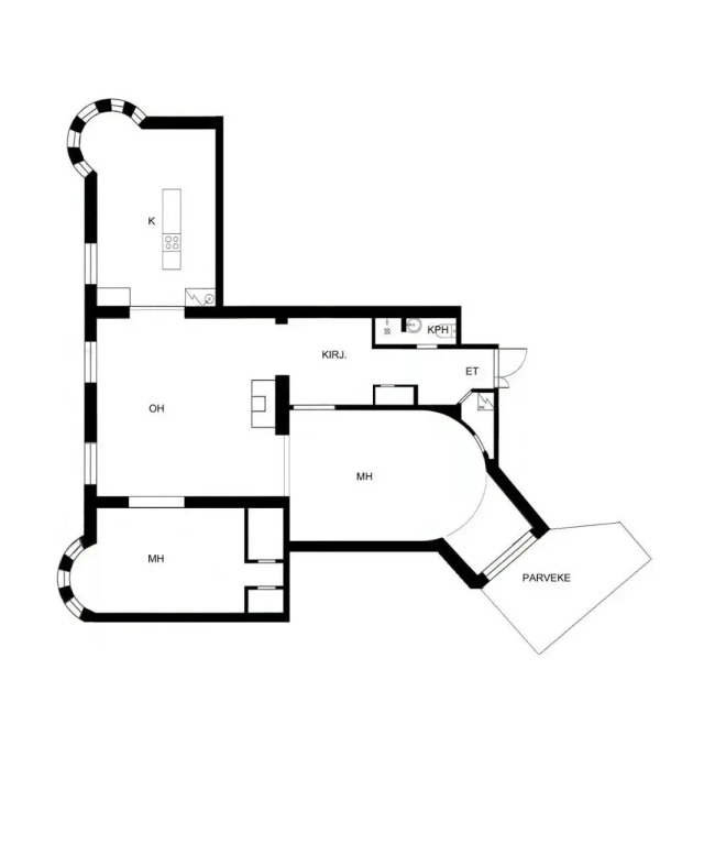 Hotel-Standard Design Apartment with Seaview