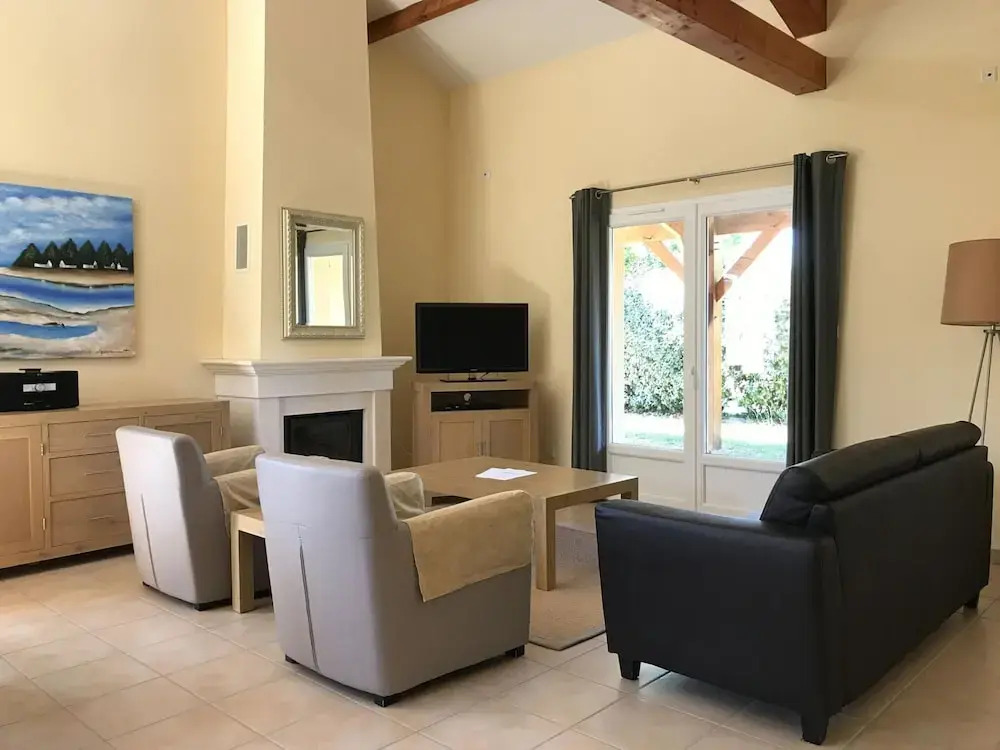 Villa in Les Forges with Golf & Pool Access