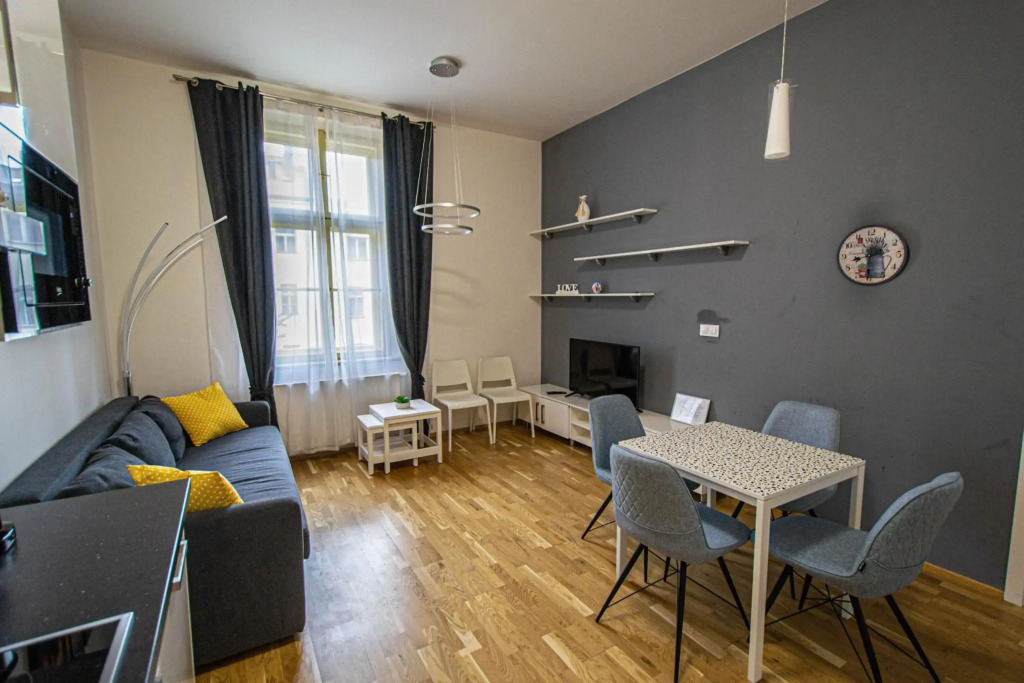 Stylish apartment in Prague best gastronomic area