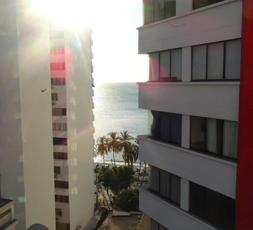 Apartment Overlooking the Beach in El Rodadero
