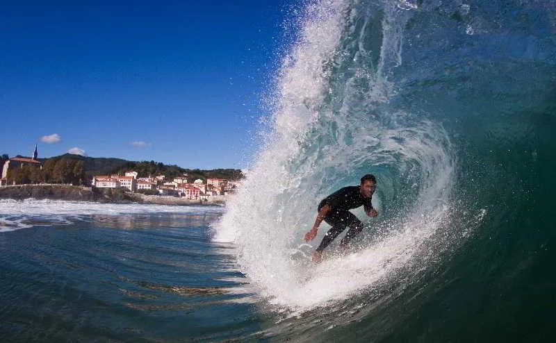 Mundaka Sea Flat