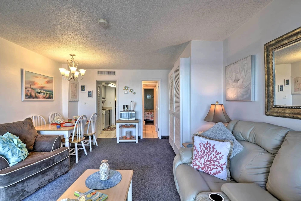 Walk to Ocean: Myrtle Beach Condo w/ Views!