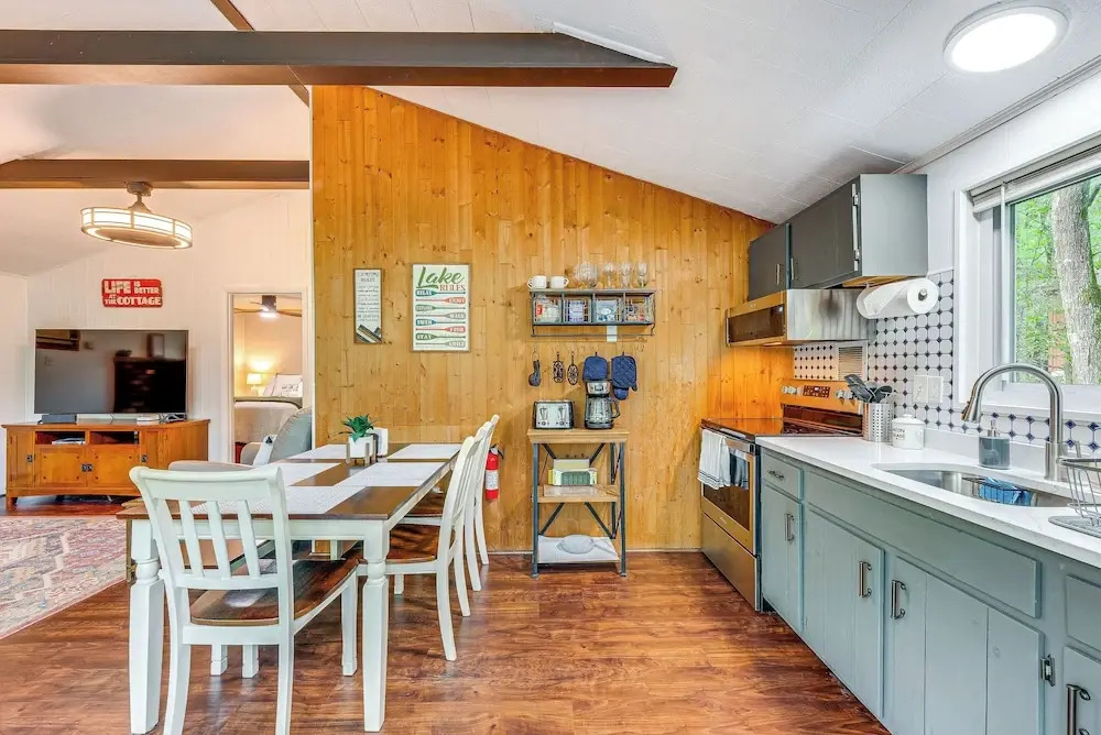 Deck & Fire Pit: Pet-friendly Pocono Lake Abode!