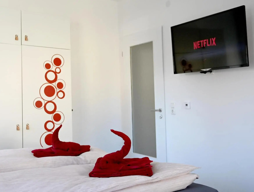 Gemütliches Appartement mit Netflix, Nespresso und Boxspringbett
