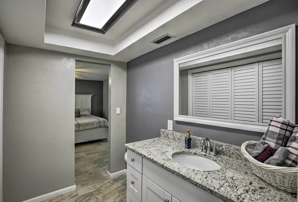 Bright Home w/ Dock & Canal View in Cape Coral!
