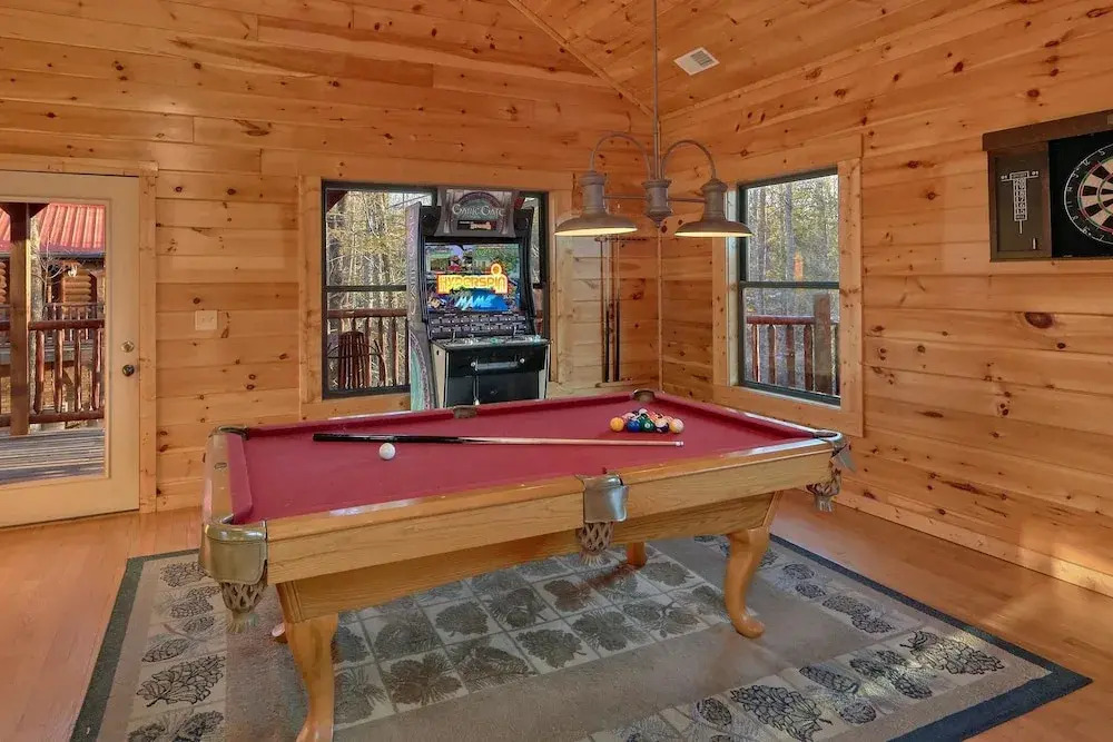 Theater Hot Tub Game Room