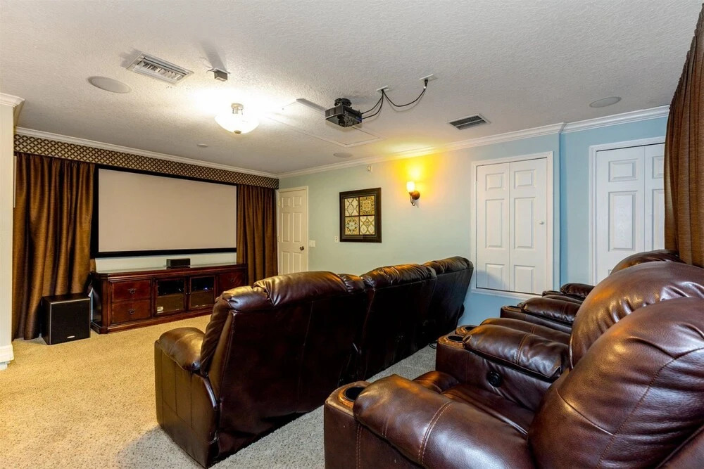 Stunning 7 bed home w/ south facing, private pool, spa & cinema room - Near Disney - 468