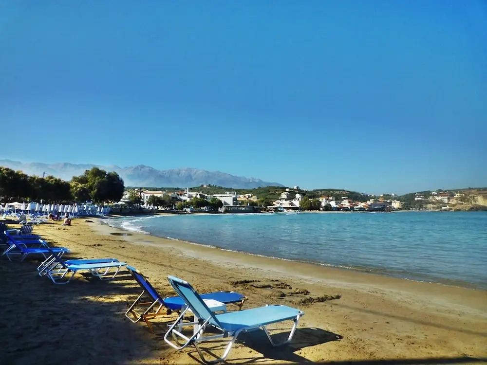 Crete Holiday Rental Small Village Close to Beaches -sharing a Large Pool