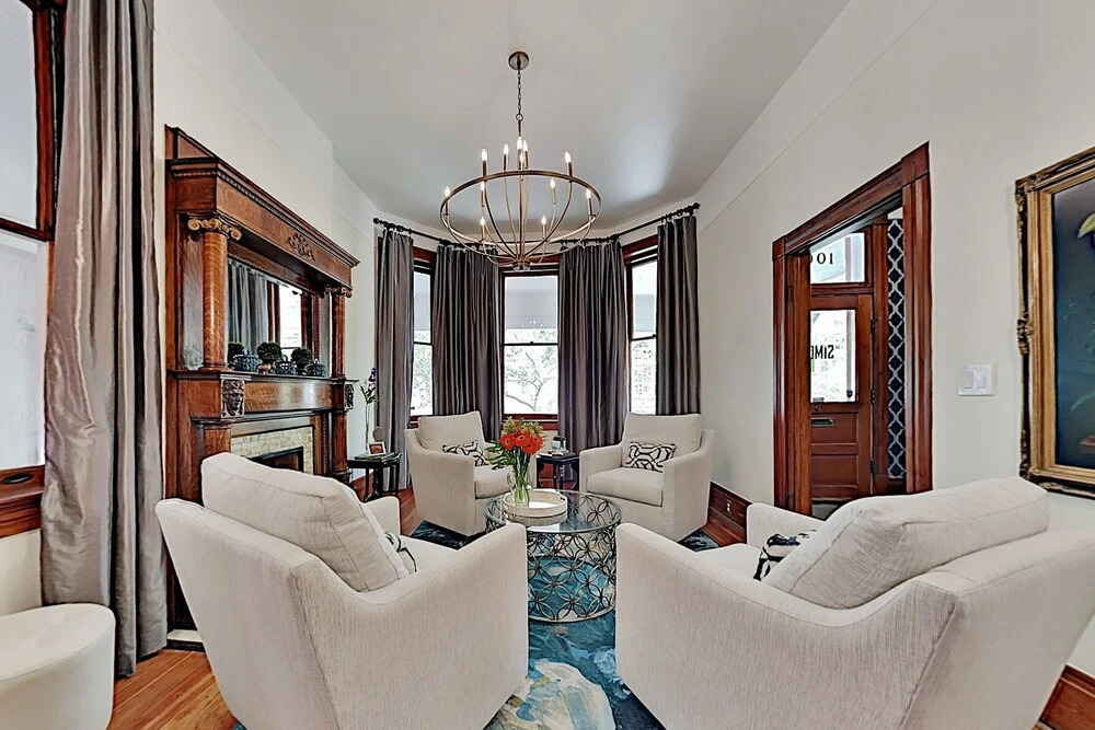 The Simon: Historic W/ Wraparound Porch 4 Bedroom Home