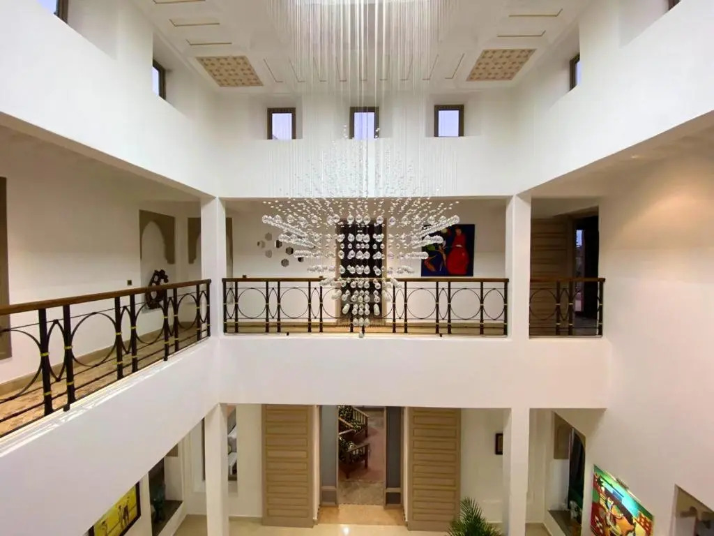 5 bedrooms villa with private pool enclosed garden and wifi at Marrakech