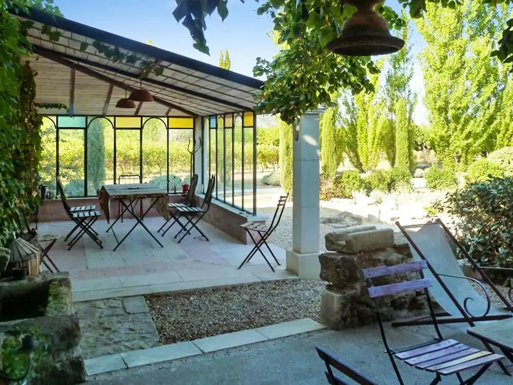 House With 2 Bedrooms in Oppède, With Wonderful Mountain View, Pool Ac