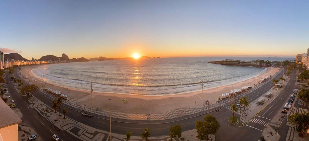 Studio Frente Mar Em Copacabana | A 3806/1203