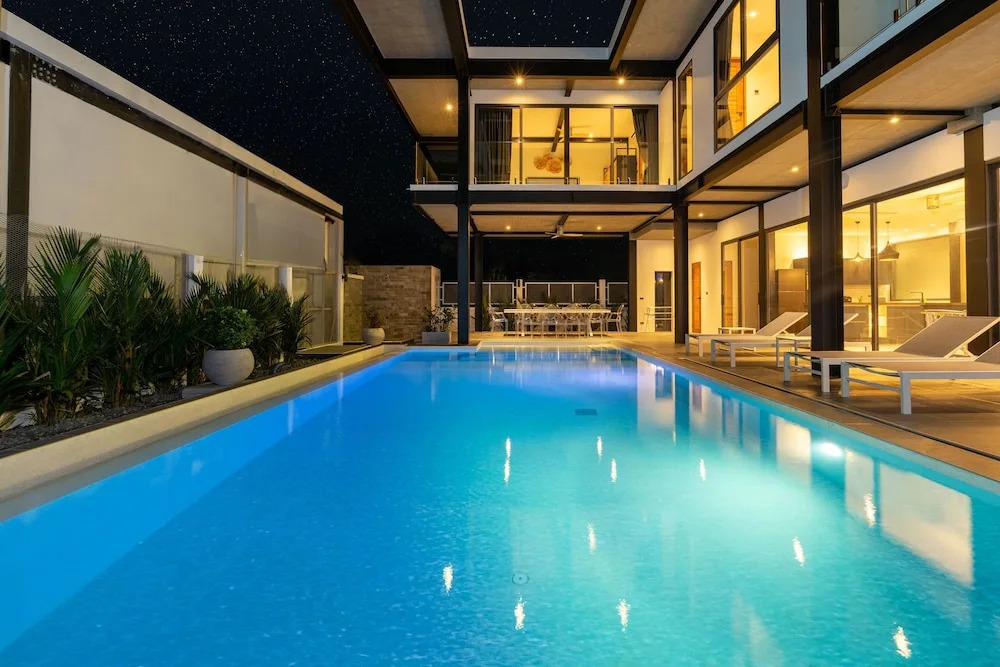 Design 12m Oxygen Pool Villa Sunset 2
