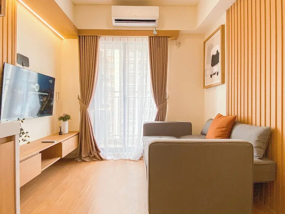Scandinavian Minimalist 2Br At Meikarta Apartment