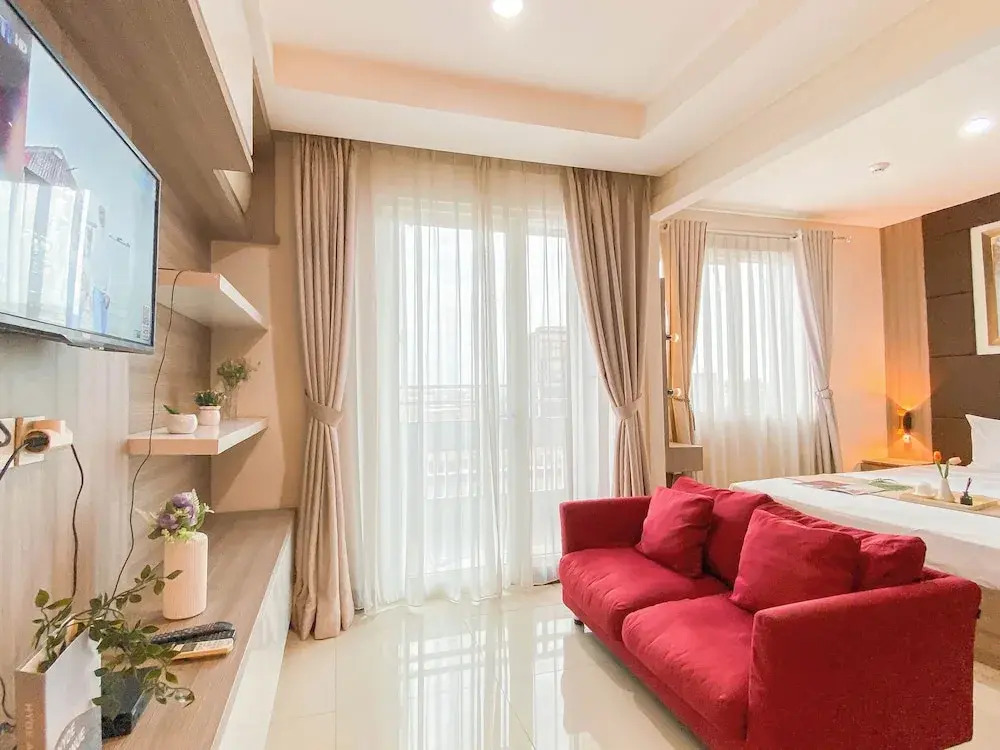 Comfort Studio At Sky Terrace Apartment