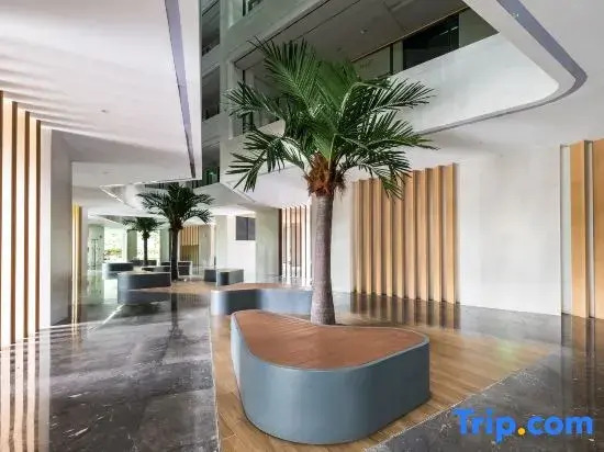 Sanya Yazhou Bay sea waves travel luxury seascape apartment