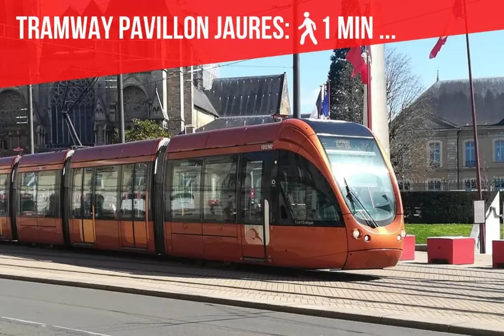 Tramway 9 JAURES Cosy proche gare