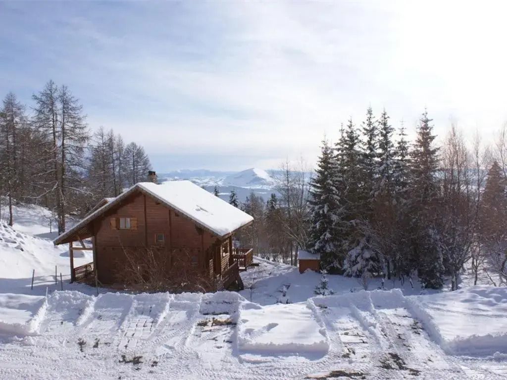 Chalet 6 pers avec SPA, terrasse plein sud à Saint-Michel-de-Chaillol - FR-1-393-22