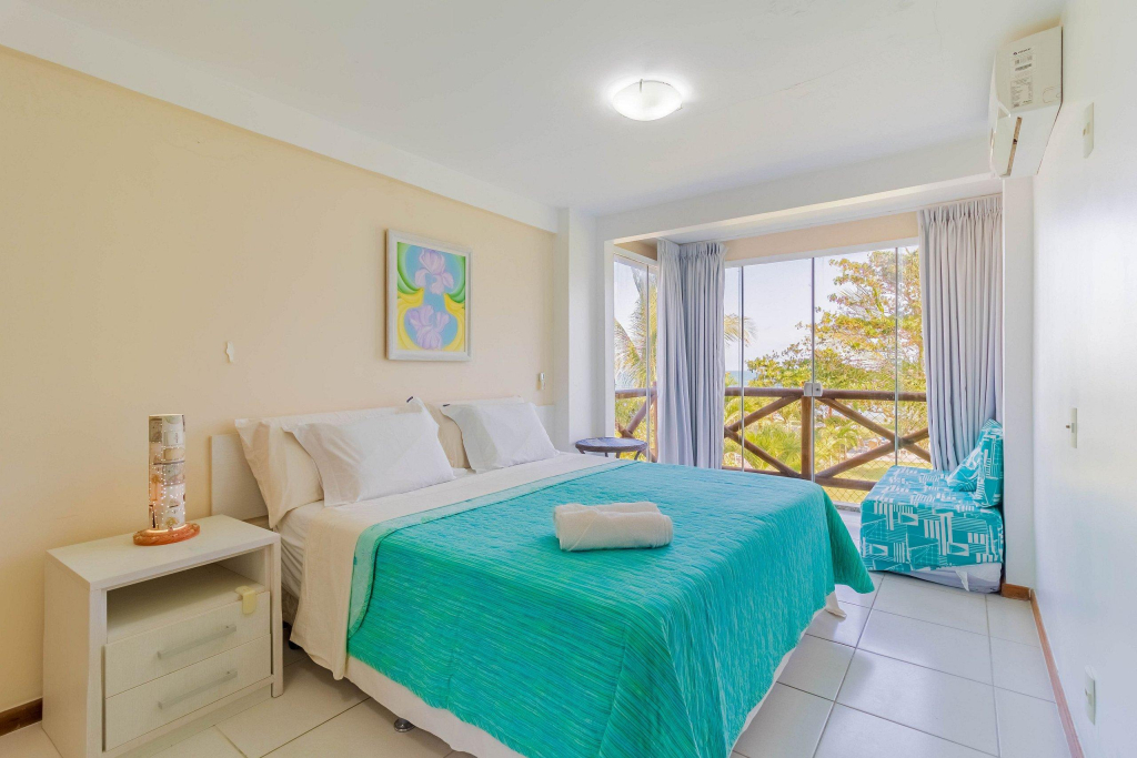 GB71 Apartamento 2 Quartos, Pé na Areia, Vista Mar - Paraíso dos Corais