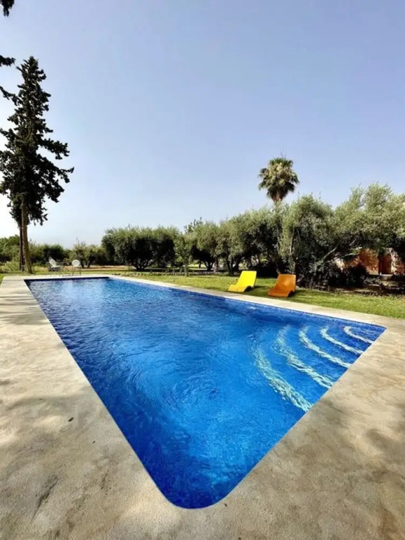 Superb Villa With 2 Private Pools Hammam and Tennis Court