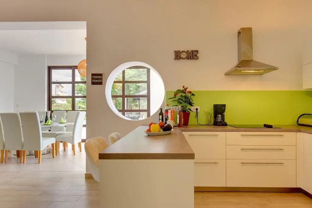 Villa Andrija Family Dream with heated pool at the sea with beautiful garden, outside cinema and kids playground