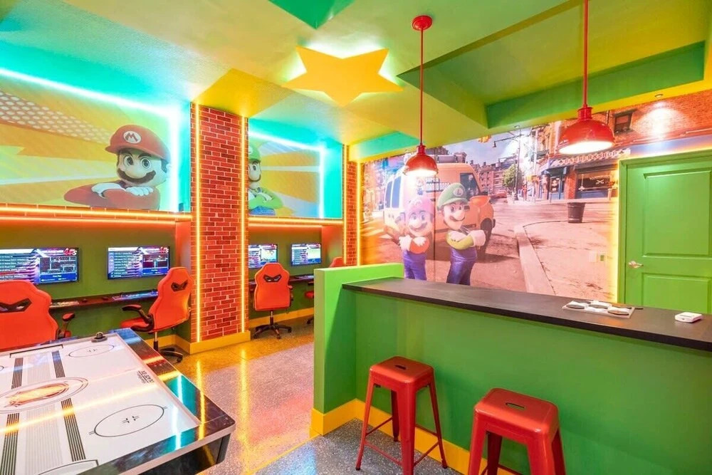Themed 12br Paradise Villa Private Pool & Game Room