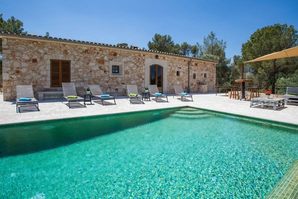 Sa Tanca in Sant Joan with Infinity Pool