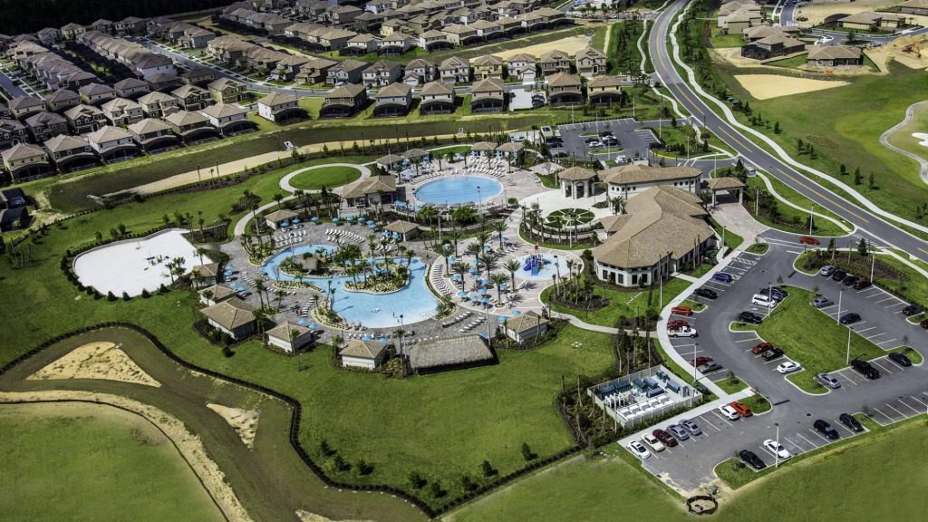 Large Disney Villa With Pool SPA Greenview Back