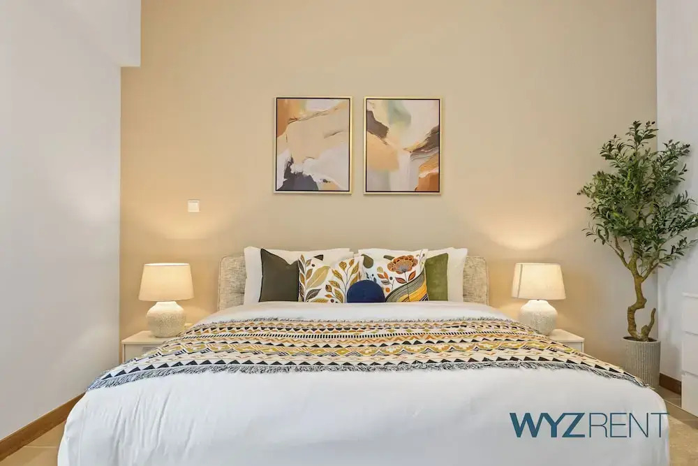 WYZ RENT|Aegean Charm 2BR Sulafa Tower Marina