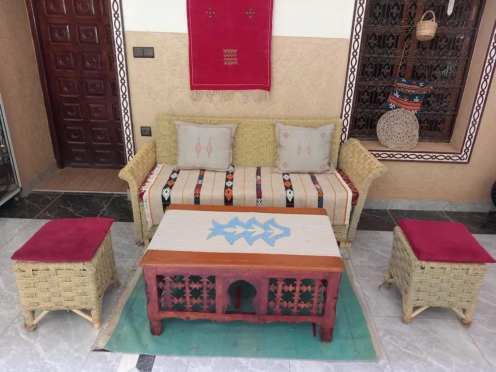 Room in Guest Room - Riad dar Tazoulte Bedroom