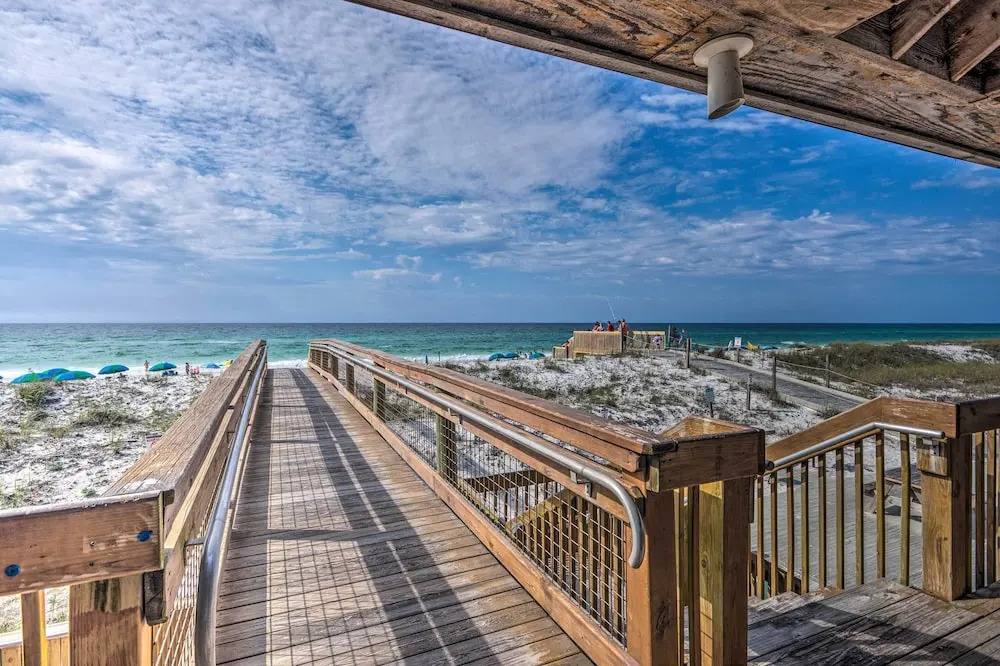 Destin Ground-level Condo w/ Private Beach Access