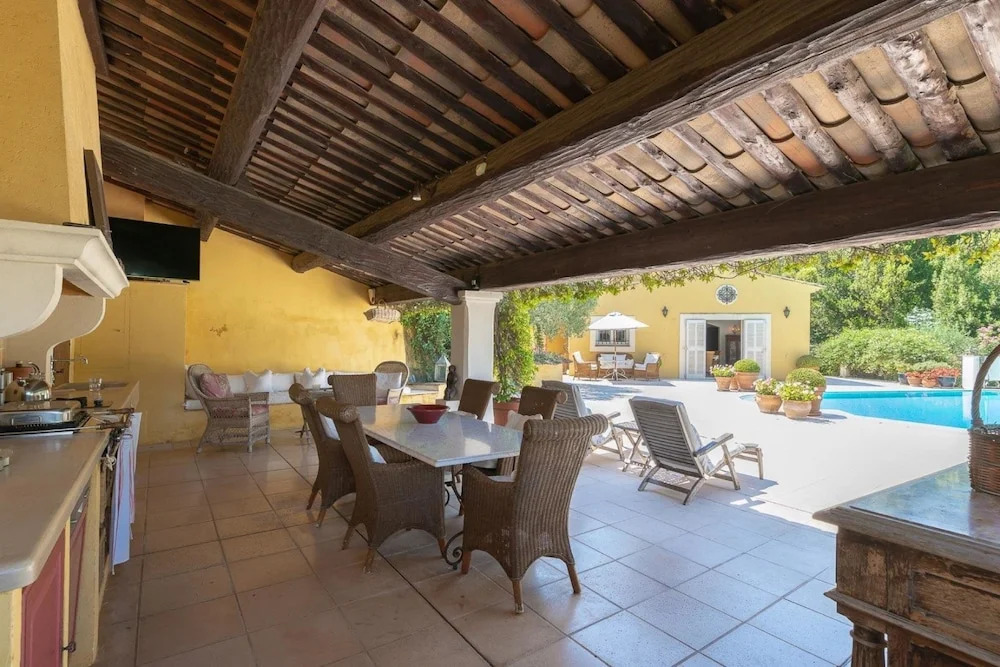 Provencal in a Height Overlooking Greenery