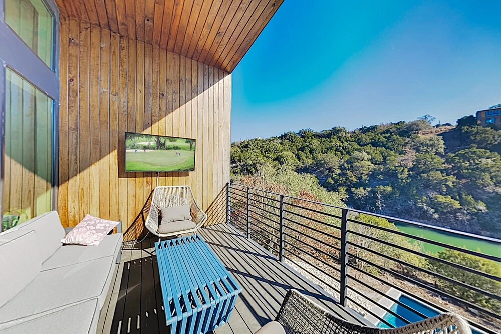 New Listing! Luxe River-view W/ Pool & Spa 3 Bedroom Home