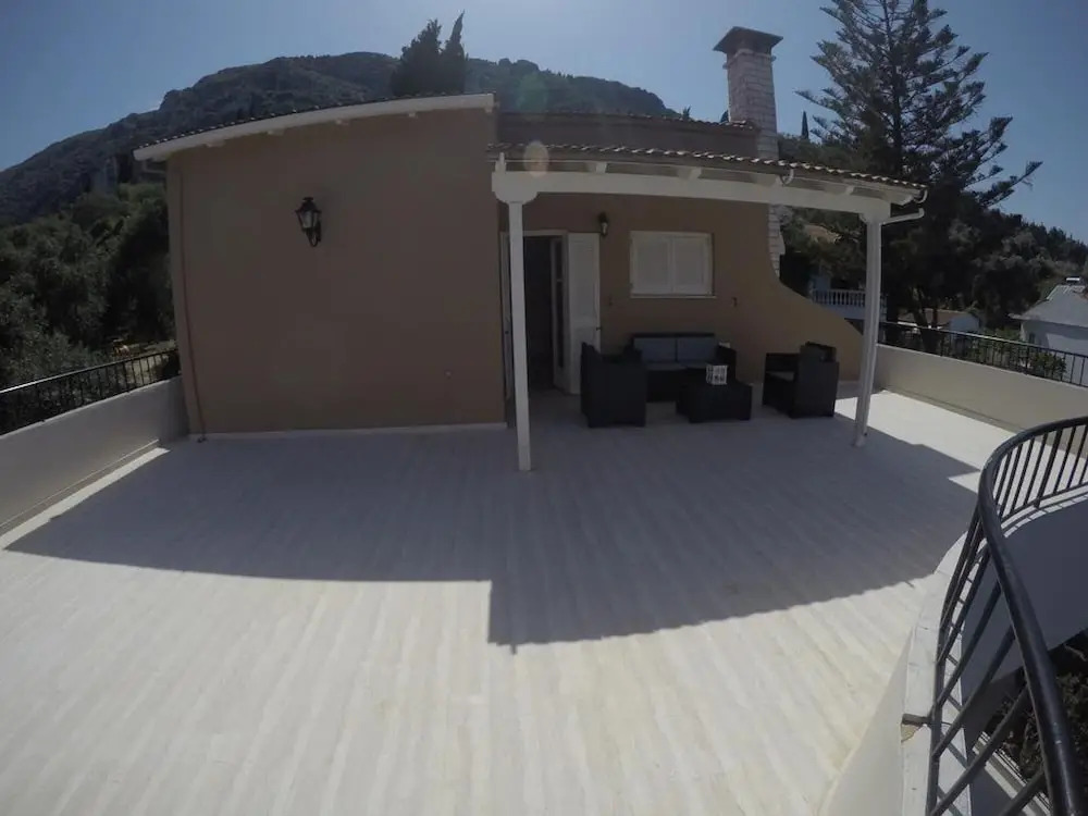 Villa Litsa Large Private Pool Walk to Beach Sea Views A C Wifi